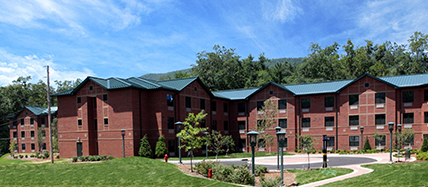 Mountaineer Hall building exterior