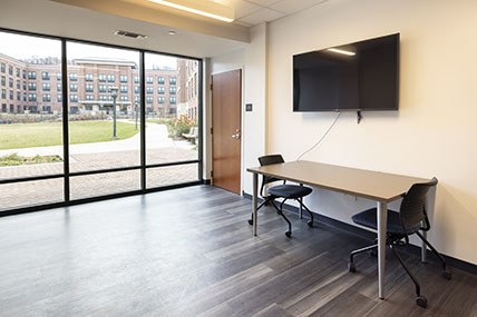 Eggers Hall interior