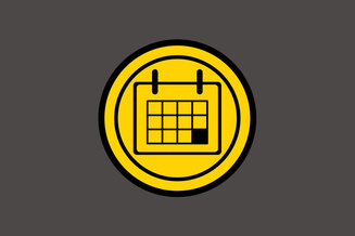 Calendar icon representing seasonal hiring timelines